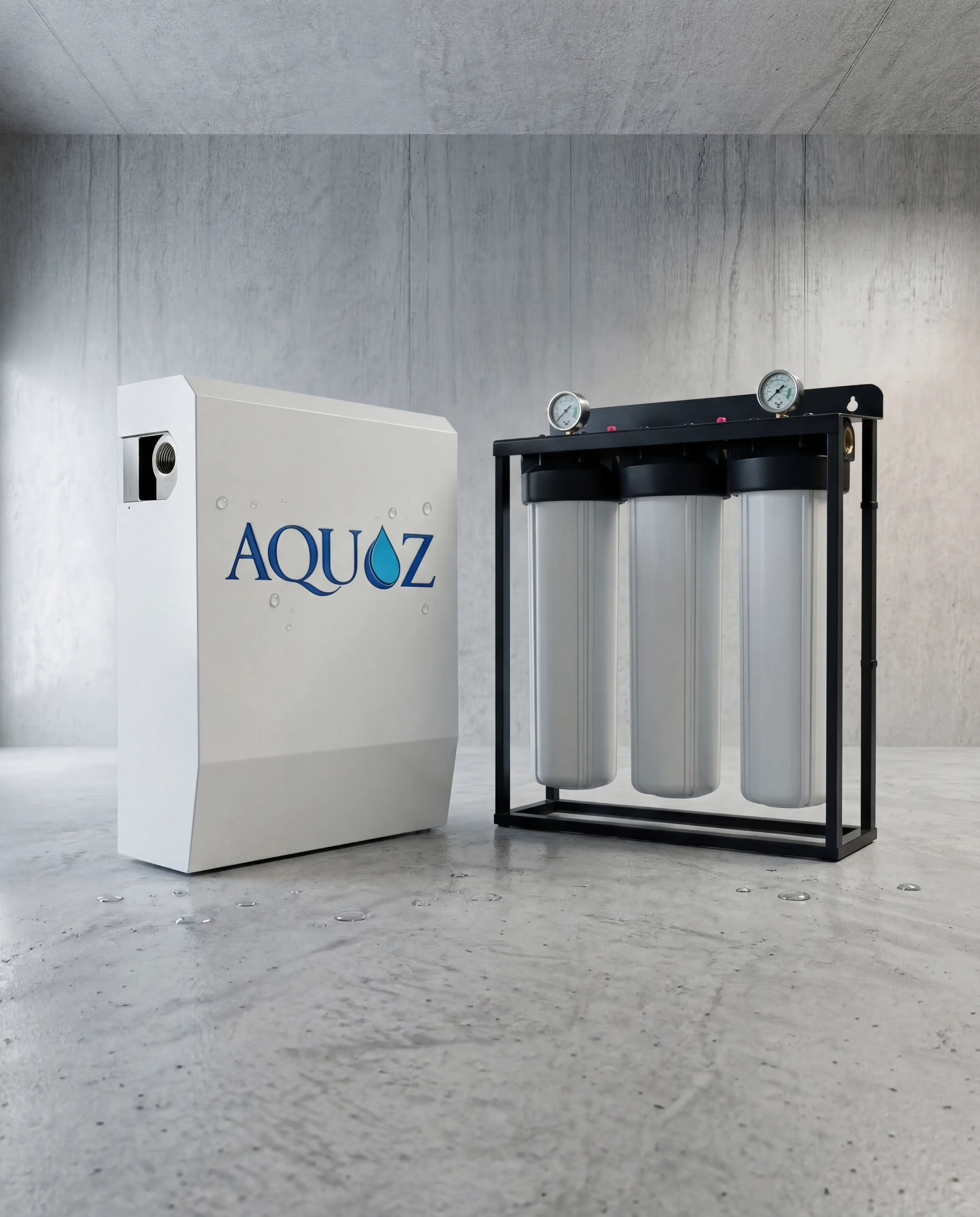 Aquoz 3-stage full house filtration system